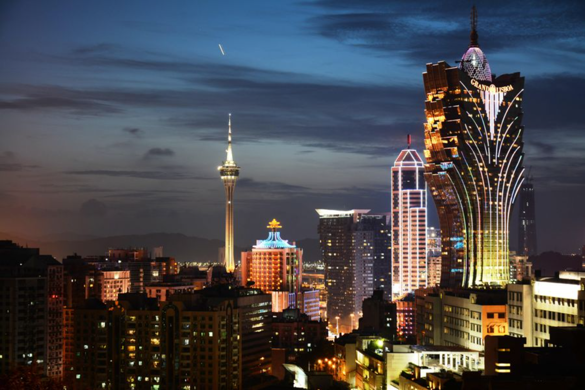 Macau casino skyline